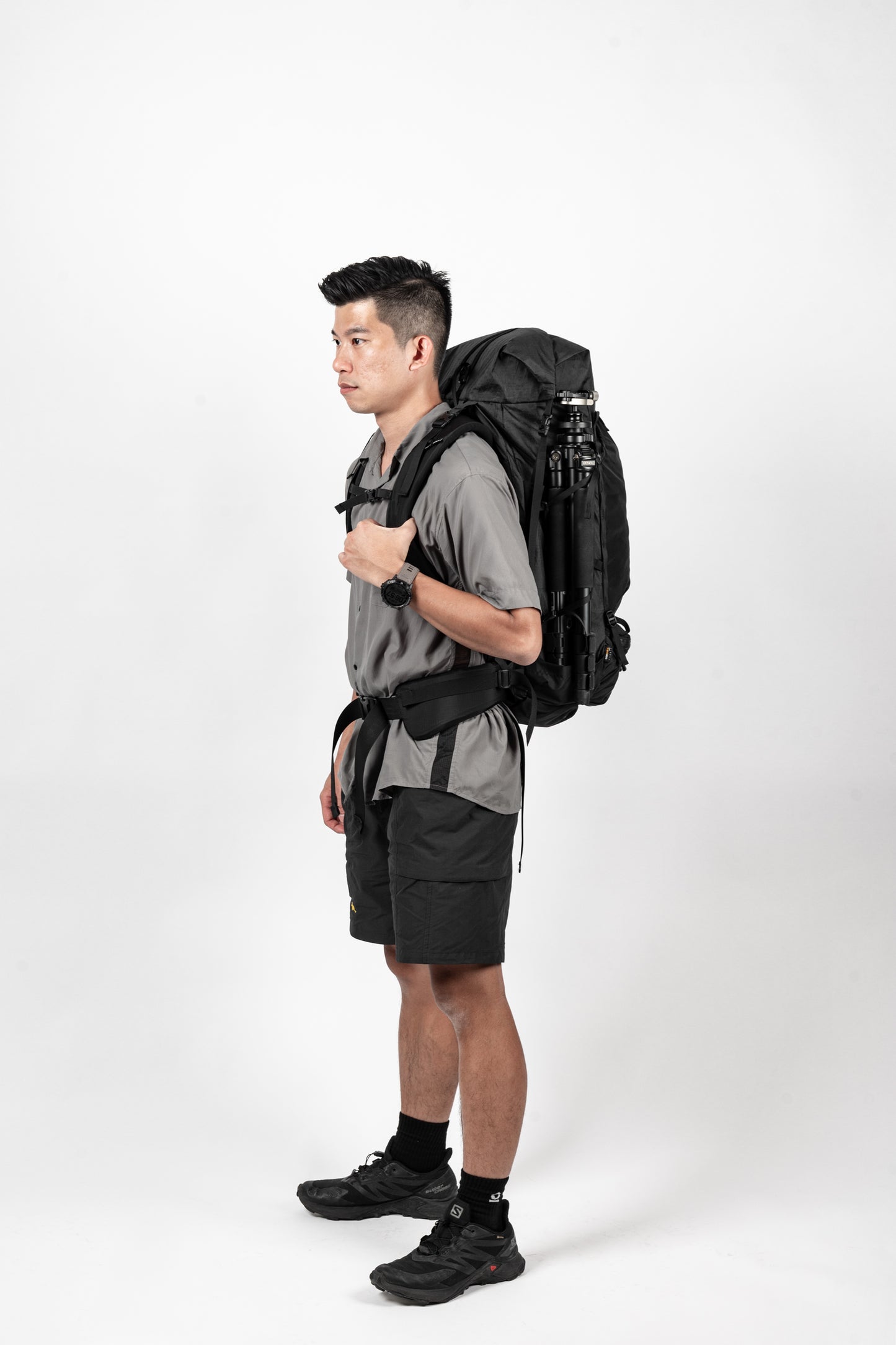 Carrier Pack 50L V2 with Strap Set - Black